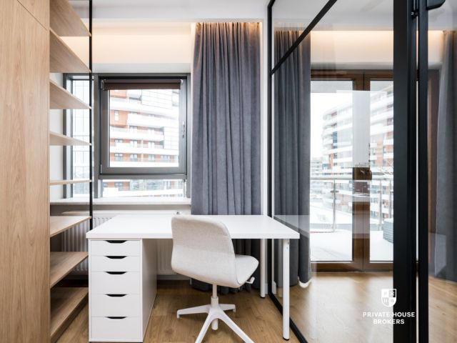 Stylowy apartament 2pok 45m2 Wiślane Tarasy - Mieszkanie - Wynajem - Kraków, Śródmieście / Grzegórzki