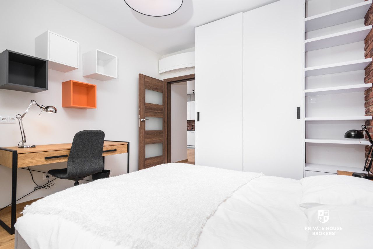 Stylish, air-conditioned apartment at Wiślane Tarasy - Apartment - Rent - Kraków, Śródmieście / Grzegórzki