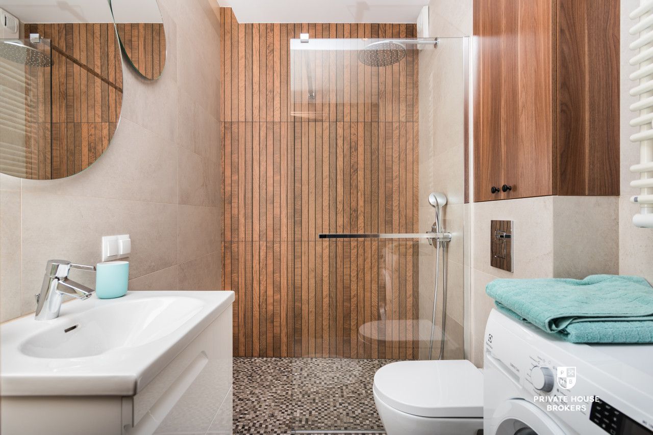 Stylish, air-conditioned apartment at Wiślane Tarasy - Apartment - Rent - Kraków, Śródmieście / Grzegórzki