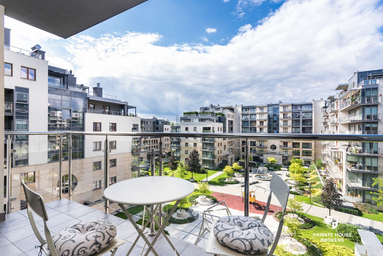 Stylish, air-conditioned apartment at Wiślane Tarasy - Apartment - Rent - Kraków, Śródmieście / Grzegórzki