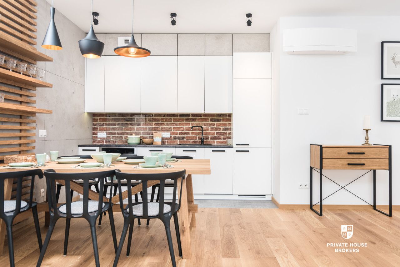 Stylish, air-conditioned apartment at Wiślane Tarasy - Apartment - Rent - Kraków, Śródmieście / Grzegórzki