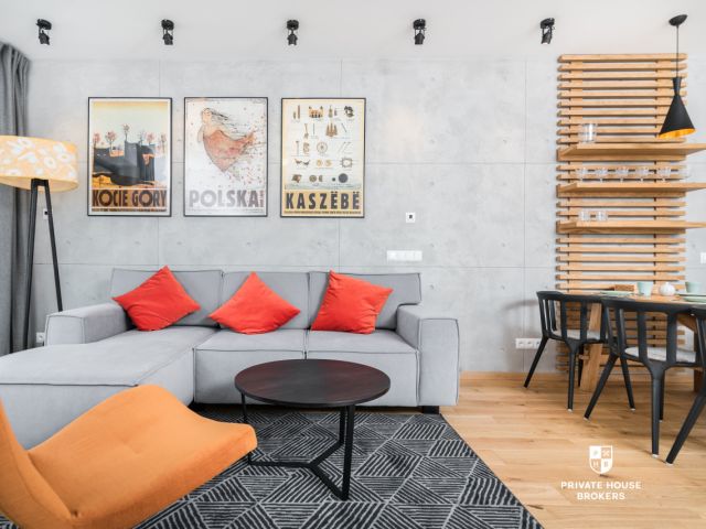 Stylish, air-conditioned apartment at Wiślane Tarasy - Apartment - Rent - Kraków, Śródmieście / Grzegórzki