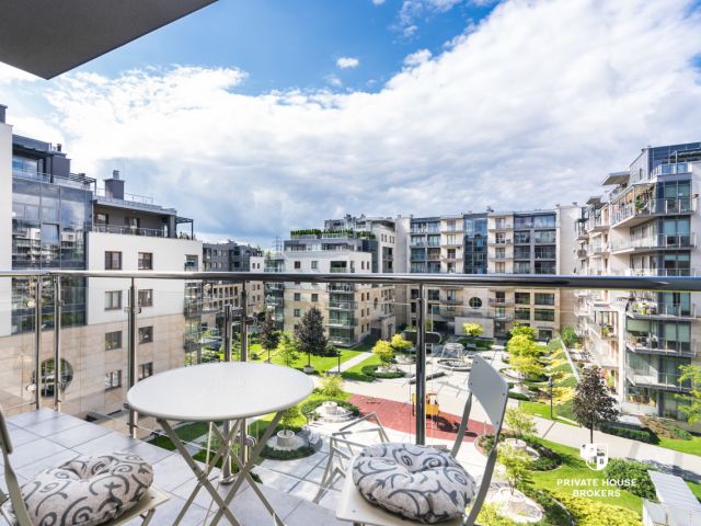 Stylish, air-conditioned apartment at Wiślane Tarasy - Apartment - Rent - Kraków, Śródmieście / Grzegórzki