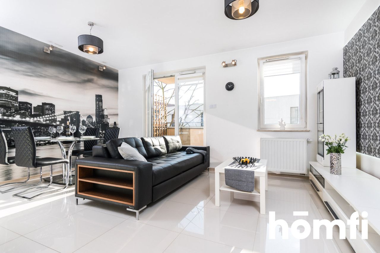 Comfortable 3-room apartment with balcony and 2 garages near Bagry - Apartment - Rent - Kraków, Podgórze / Przewóz