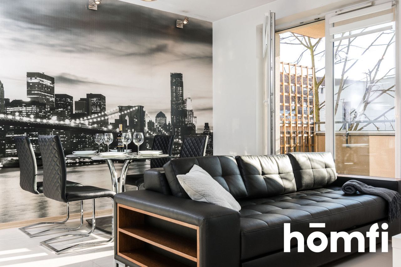 Comfortable 3-room apartment with balcony and 2 garages near Bagry - Apartment - Rent - Kraków, Podgórze / Przewóz