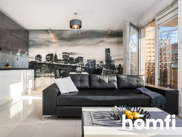 Comfortable 3-room apartment with balcony and 2 garages near Bagry - Apartment - Rent - Kraków, Podgórze / Przewóz