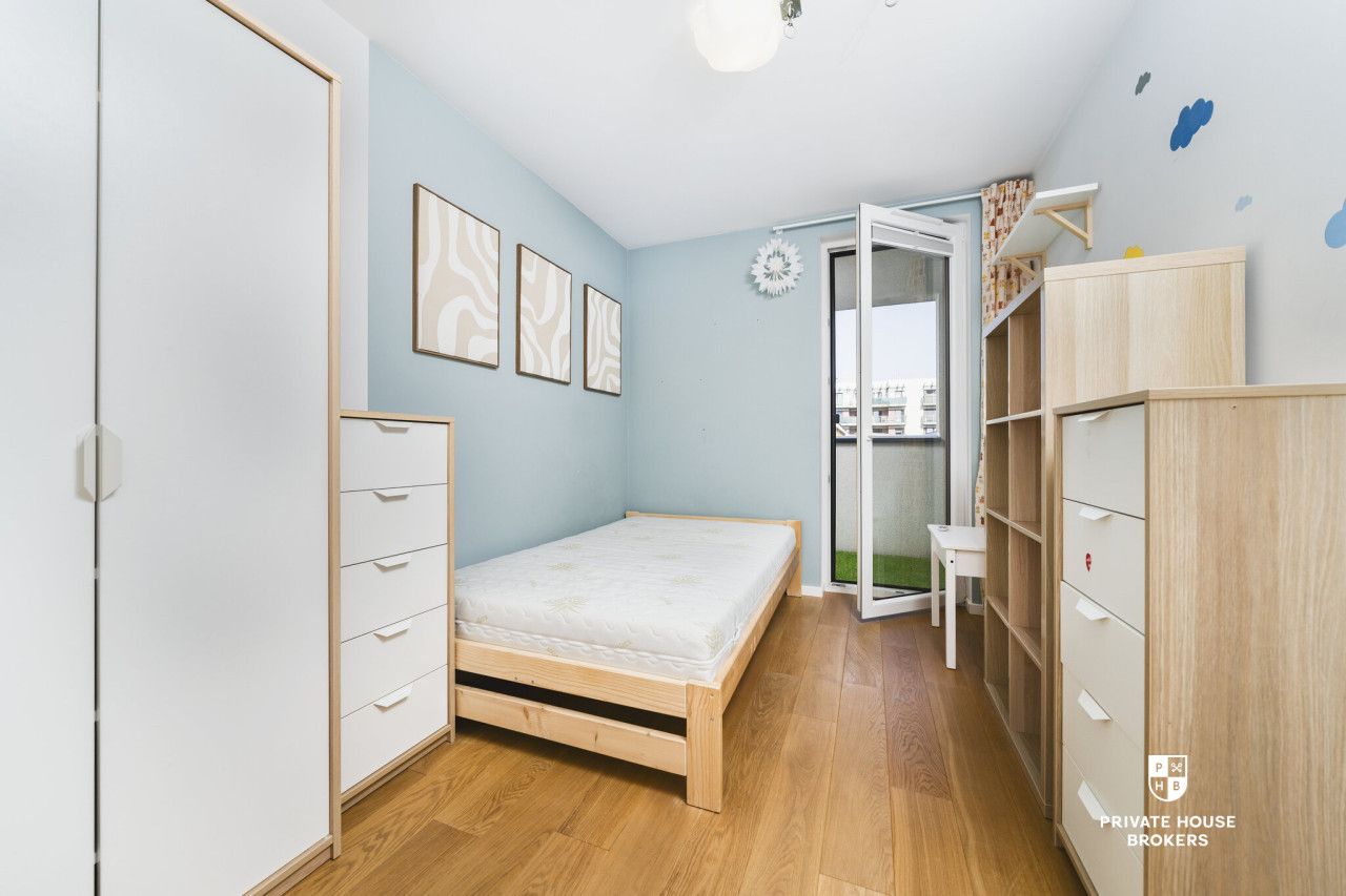 Klimatyzowane trzypokojowe 61m2 z 2 balkonami w inwestycji Wielicka Garden - Mieszkanie - Wynajem - Kraków, Podgórze