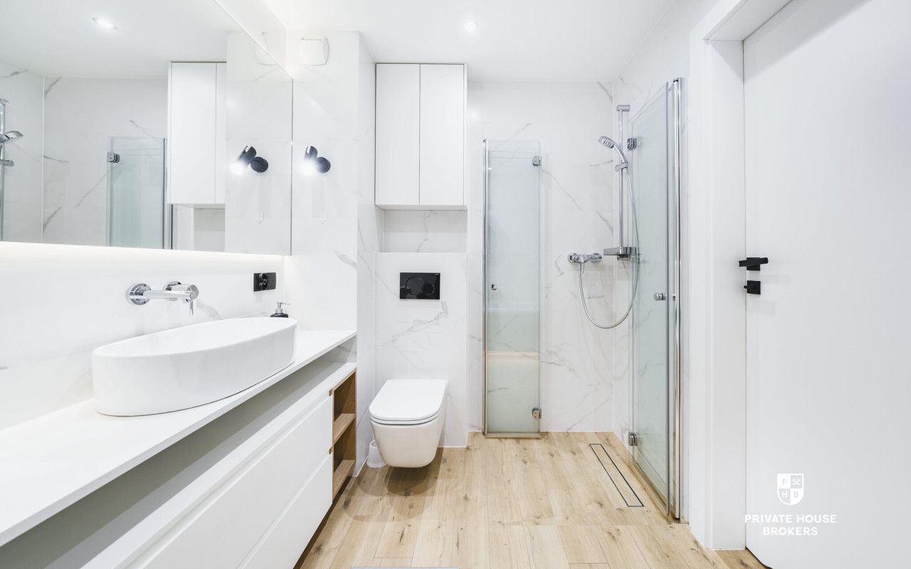 Klimatyzowane trzypokojowe 61m2 z 2 balkonami w inwestycji Wielicka Garden - Mieszkanie - Wynajem - Kraków, Podgórze