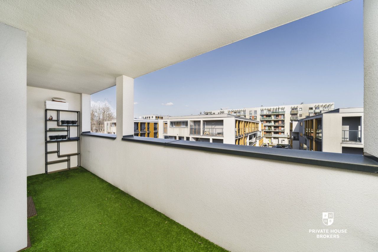 Klimatyzowane trzypokojowe 61m2 z 2 balkonami w inwestycji Wielicka Garden - Mieszkanie - Wynajem - Kraków, Podgórze