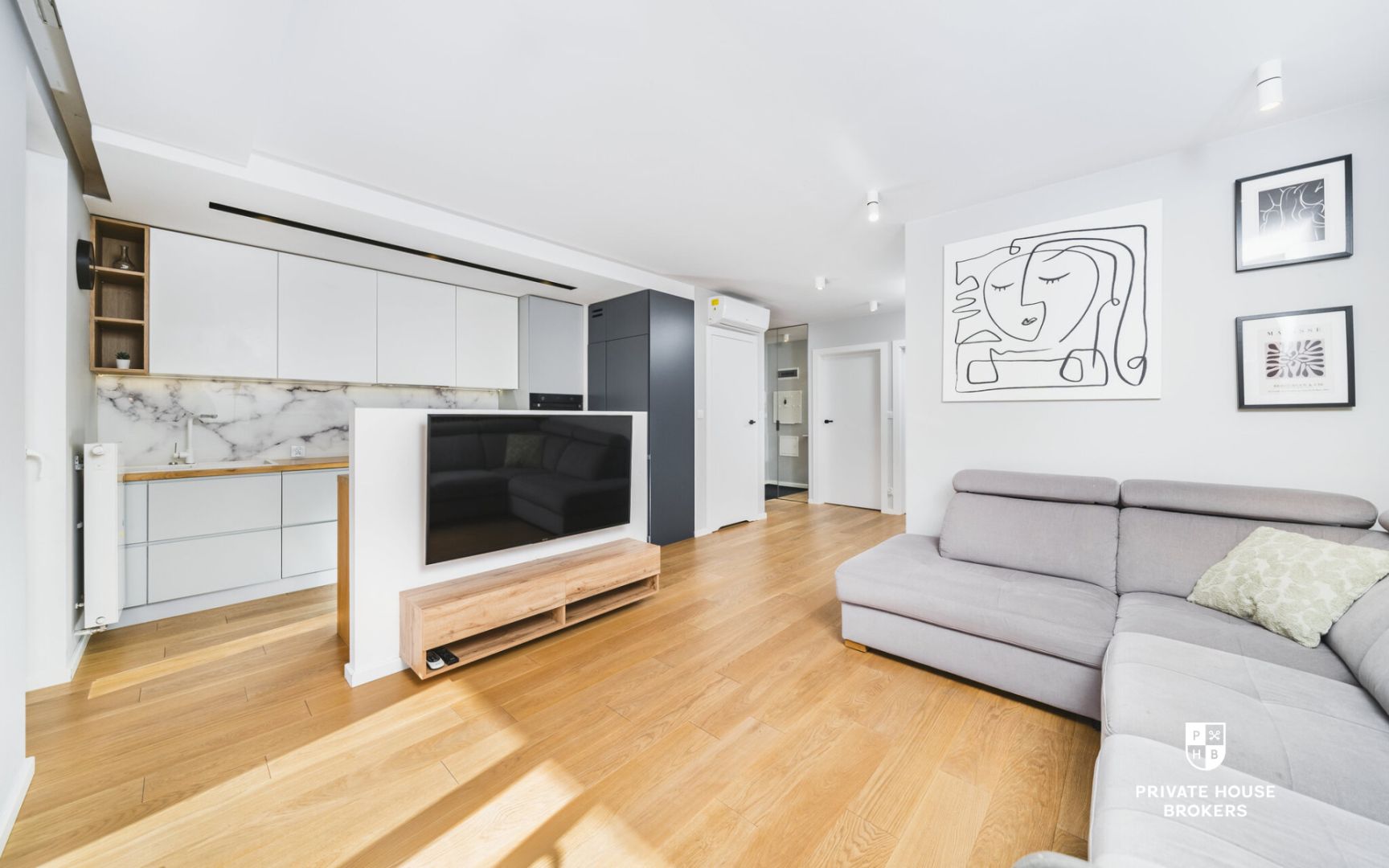 Klimatyzowane trzypokojowe 61m2 z 2 balkonami w inwestycji Wielicka Garden - Mieszkanie - Wynajem - Kraków, Podgórze