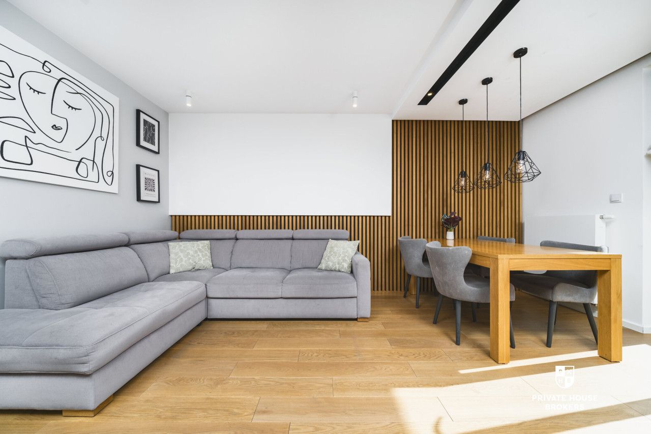 Klimatyzowane trzypokojowe 61m2 z 2 balkonami w inwestycji Wielicka Garden - Mieszkanie - Wynajem - Kraków, Podgórze