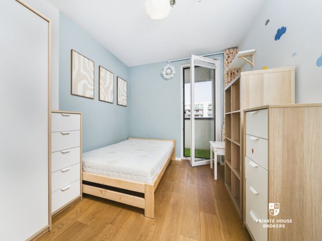 Klimatyzowane trzypokojowe 61m2 z 2 balkonami w inwestycji Wielicka Garden - Mieszkanie - Wynajem - Kraków, Podgórze