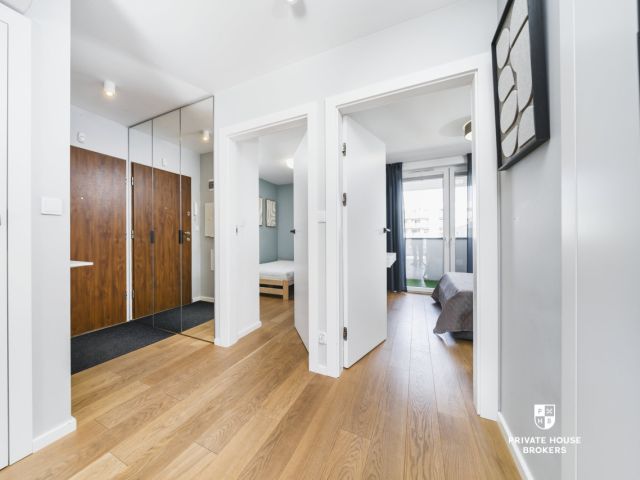 Klimatyzowane trzypokojowe 61m2 z 2 balkonami w inwestycji Wielicka Garden - Mieszkanie - Wynajem - Kraków, Podgórze