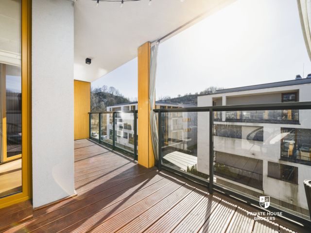 Klimatyzowane trzypokojowe 61m2 z 2 balkonami w inwestycji Wielicka Garden - Mieszkanie - Wynajem - Kraków, Podgórze