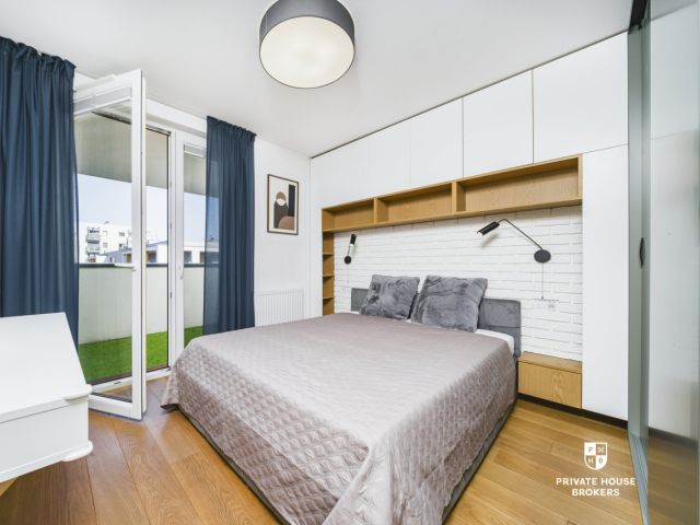 Klimatyzowane trzypokojowe 61m2 z 2 balkonami w inwestycji Wielicka Garden - Mieszkanie - Wynajem - Kraków, Podgórze