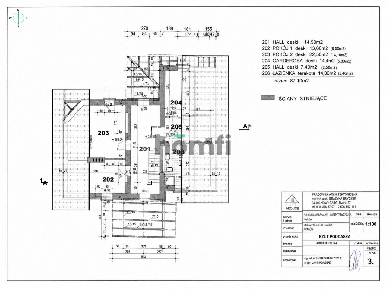 Dom z pięknym ogrodem | Gruszów | Do adaptacji - Dom - Sprzedaż - Myślenicki, Raciechowice / Gruszów
