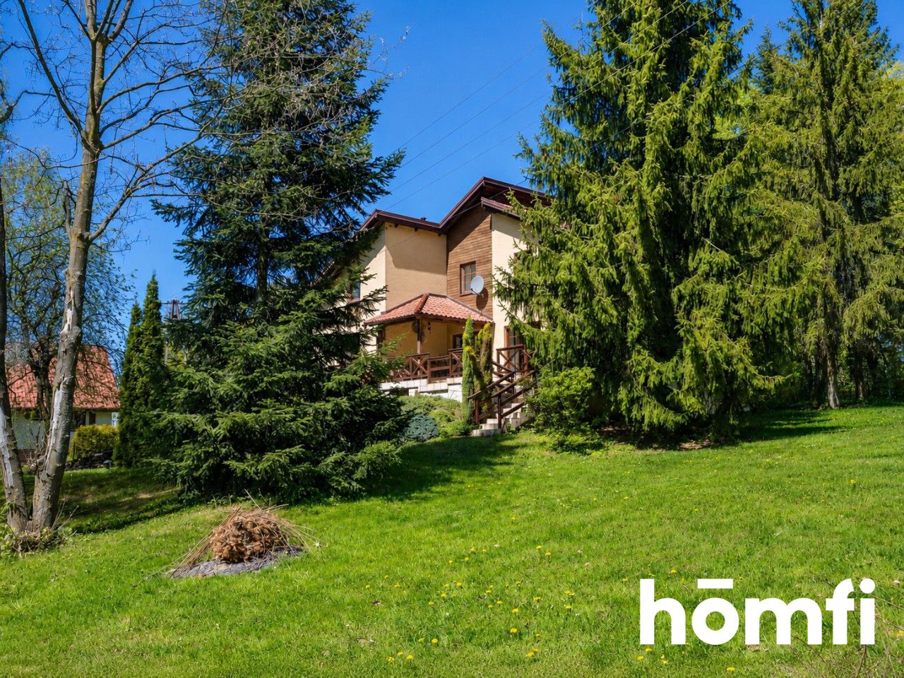 House with a beautiful garden | Gruszów | For adaptation - House - Sale - Myślenicki, Raciechowice / Gruszów