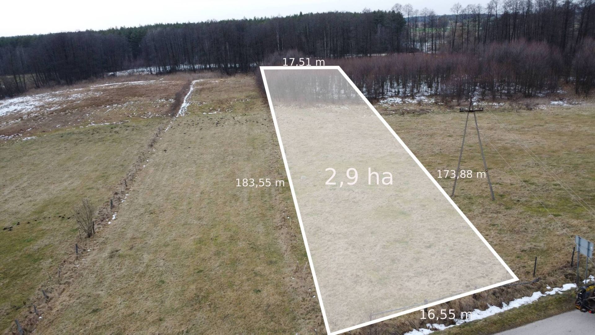 Attractive plot for sale – Wygonowo - Plot - Sale - Bielski, Boćki / Wygonowo