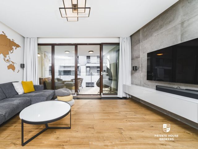 Stylish 2-Bedroom Apartment by the Vistula Boulevards | Kościuszki Apartments - Apartment - Rent - Kraków, Krowodrza / Salwator