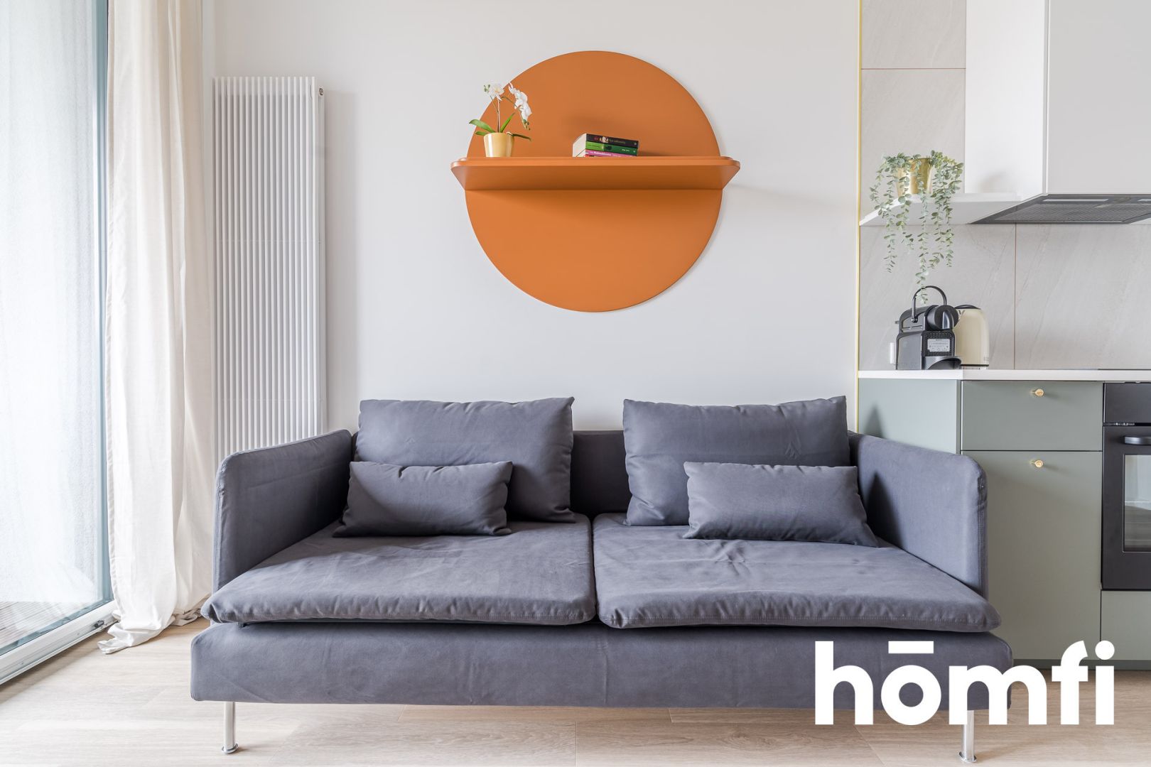 Stylish 2-room apartment with a balcony - Chlebova, near the river - Apartment - Rent - Gdańsk, Śródmieście