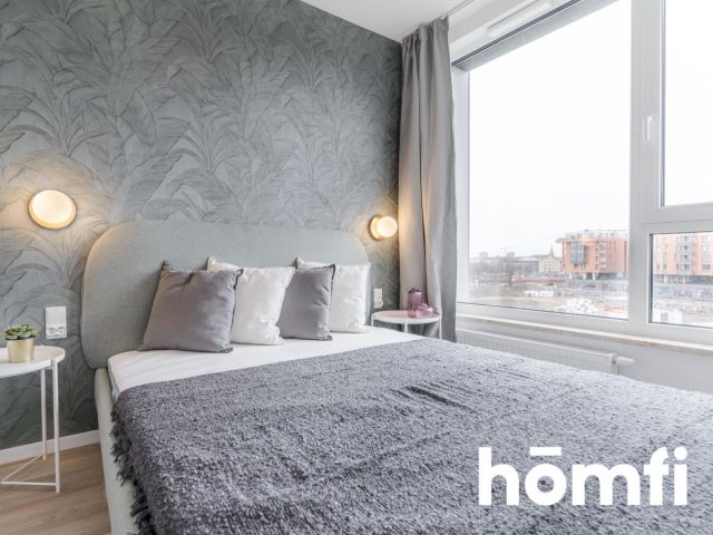 Stylish 2-room apartment with a balcony - Chlebova, near the river - Apartment - Rent - Gdańsk, Śródmieście