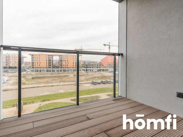 Stylish 2-room apartment with a balcony - Chlebova, near the river - Apartment - Rent - Gdańsk, Śródmieście