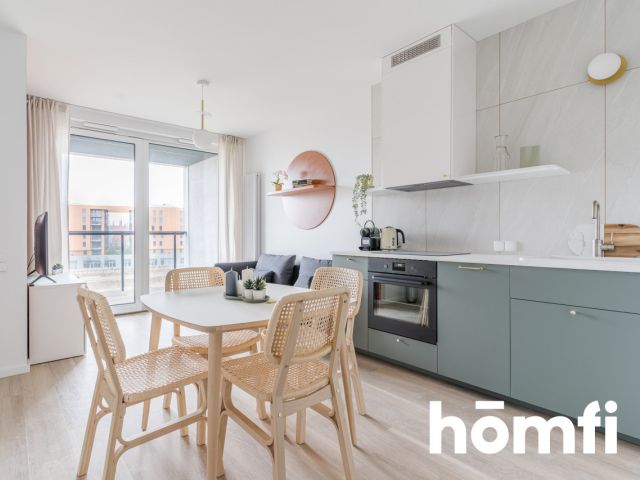 Stylish 2-room apartment with a balcony - Chlebova, near the river - Apartment - Rent - Gdańsk, Śródmieście