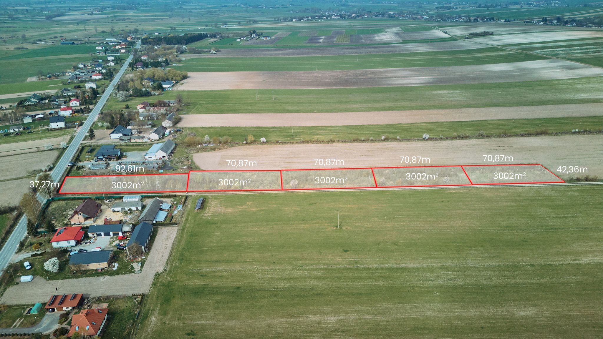 Działka Borowina Starozamojska 3000 m2 z WZ - Działka - Sprzedaż - Zamość