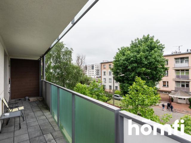 {angielski}Cozy studio apartment with a large balcony and a private bathroom - Квартира - Оренда - Kraków, Nowa Huta / Czyżyny