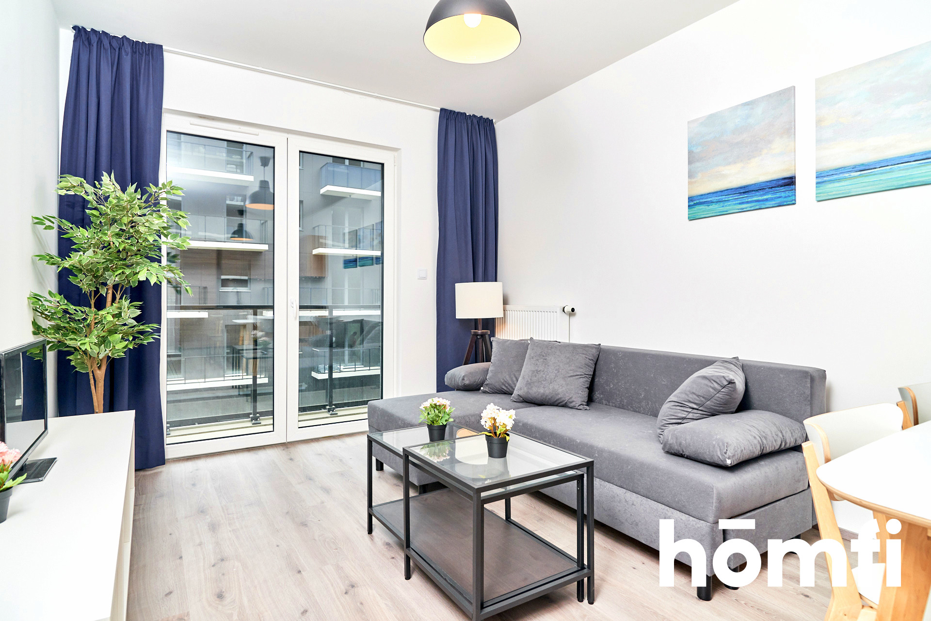 2 rooms with balcony and garage / Centrum / Kępa Mieszczańska - Apartment - Rent - Wrocław, Śródmieście / Nadodrze