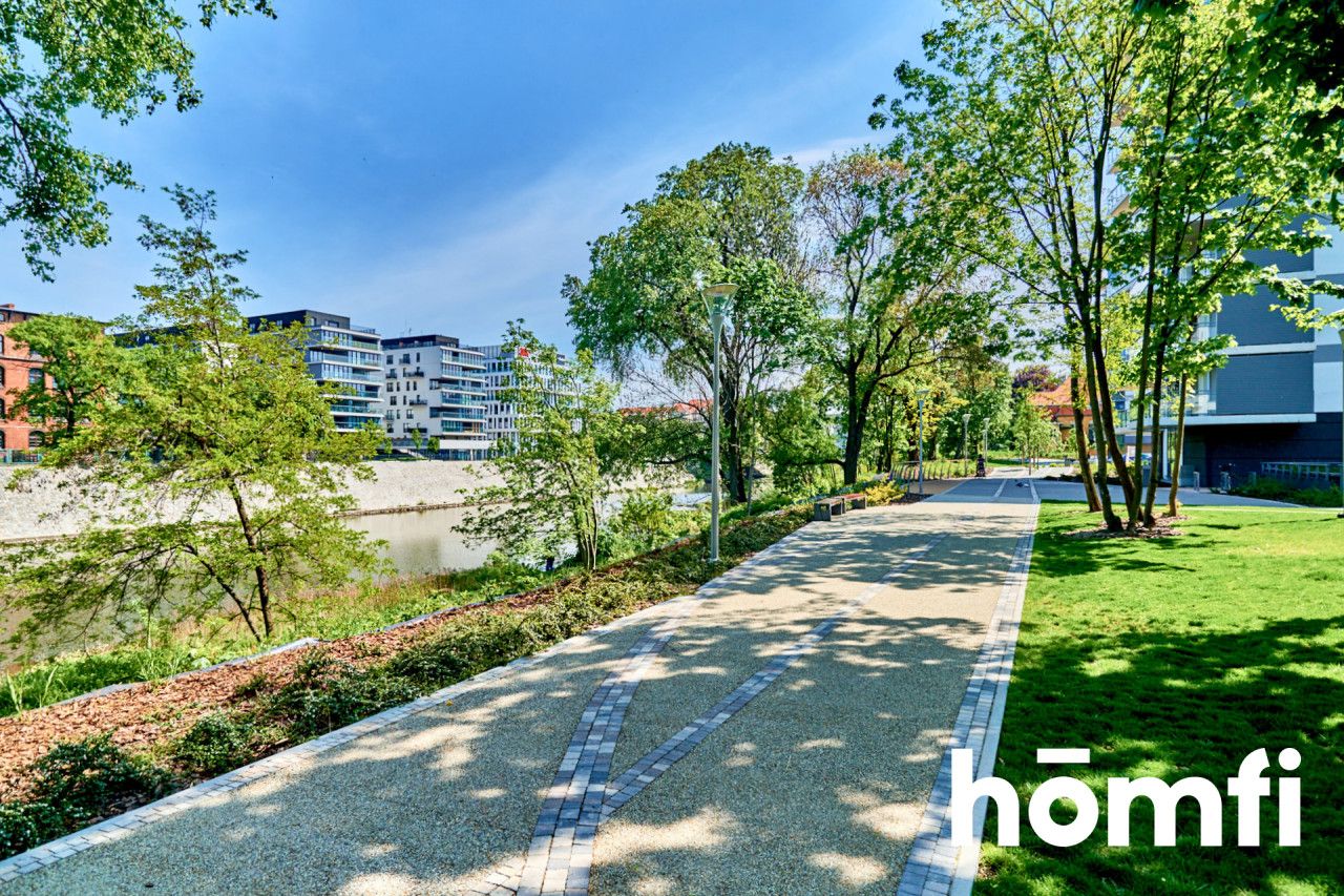 2 rooms with balcony and garage / Centrum / Kępa Mieszczańska - Квартира - Оренда - Wrocław, Śródmieście / Nadodrze