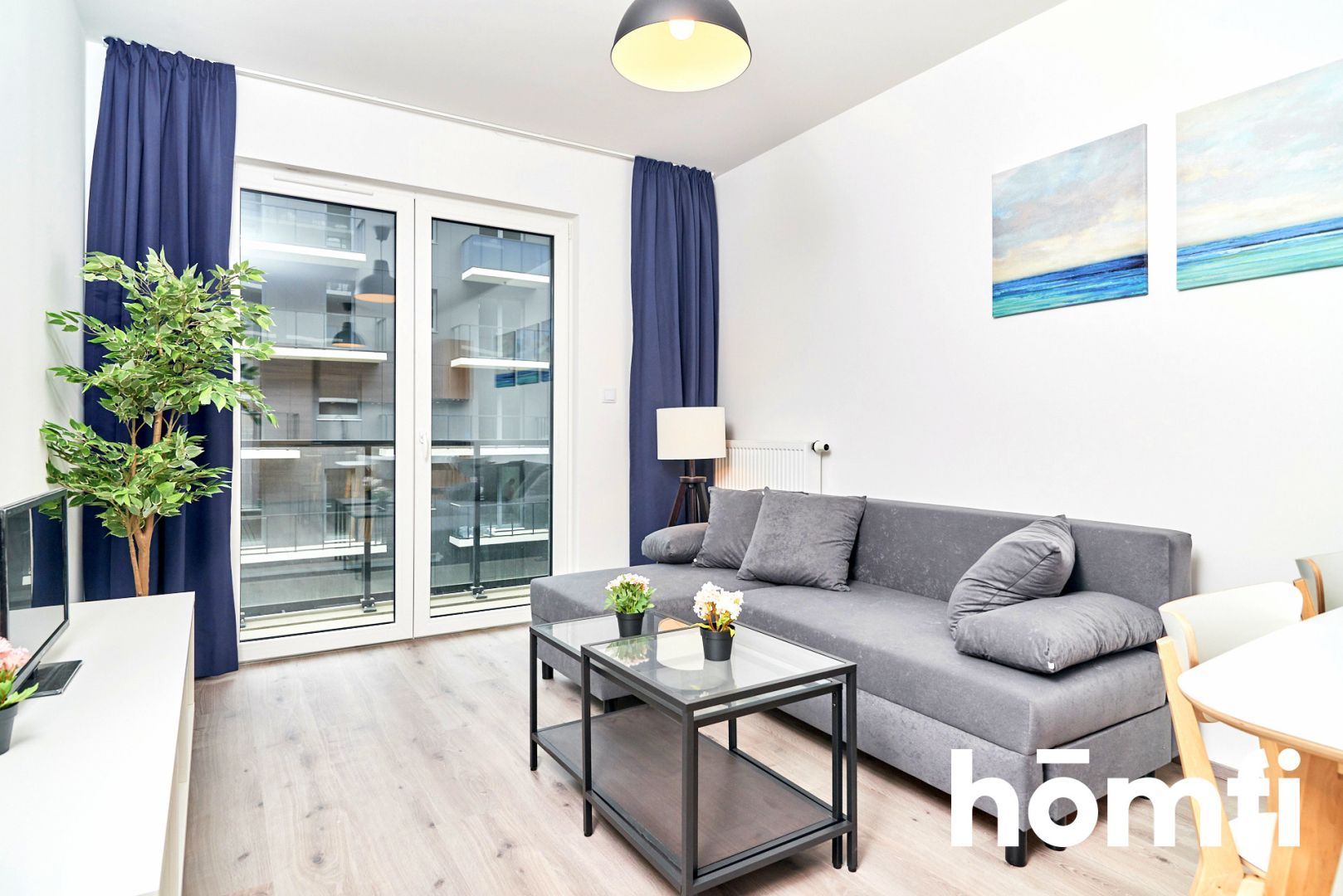 2 rooms with balcony and garage / Centrum / Kępa Mieszczańska - Квартира - Оренда - Wrocław, Śródmieście / Nadodrze