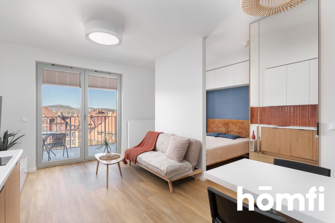 Modern 30m2, next to Electricians, view of the Cranes - Квартира - Оренда - Gdańsk, Śródmieście