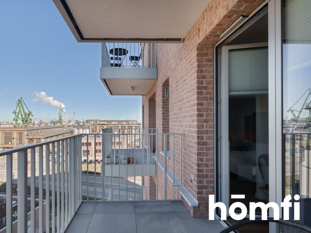 Modern 30m2, next to Electricians, view of the Cranes - Apartment - Rent - Gdańsk, Śródmieście