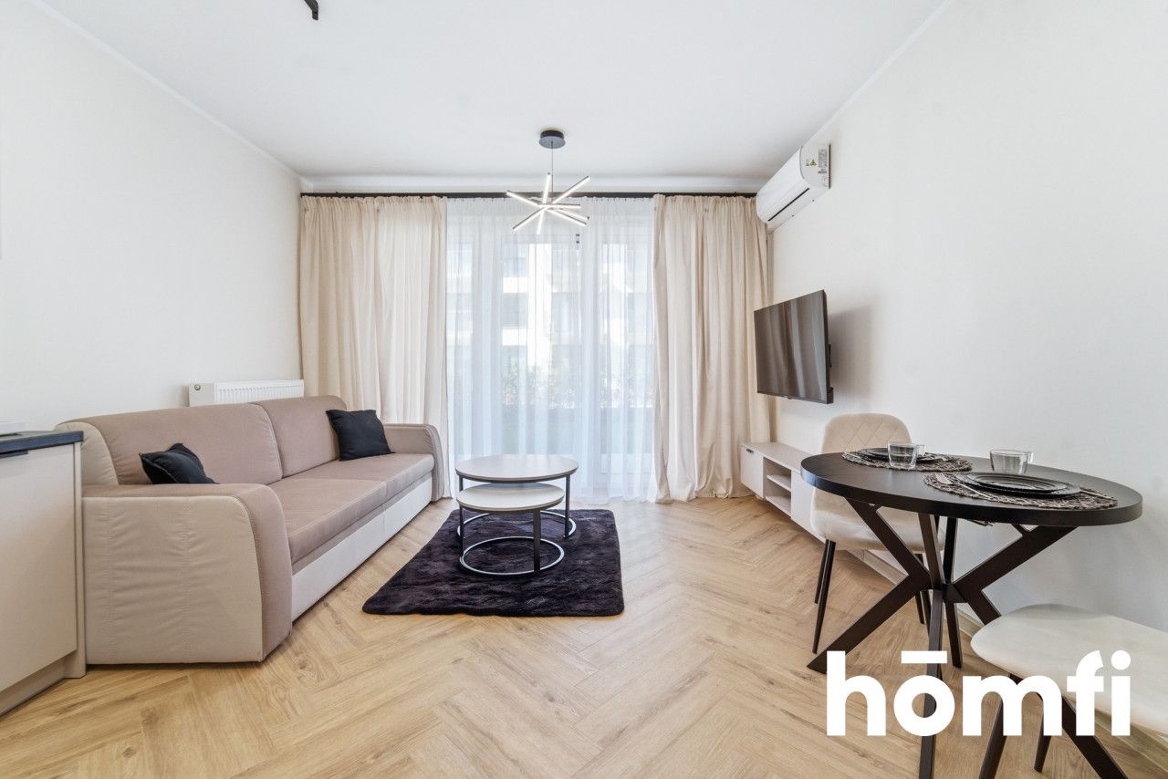 Nowoczesne 26m² z ogródkiem i klimatyzacją - Mieszkanie - Wynajem - Katowice, os. Paderewskiego