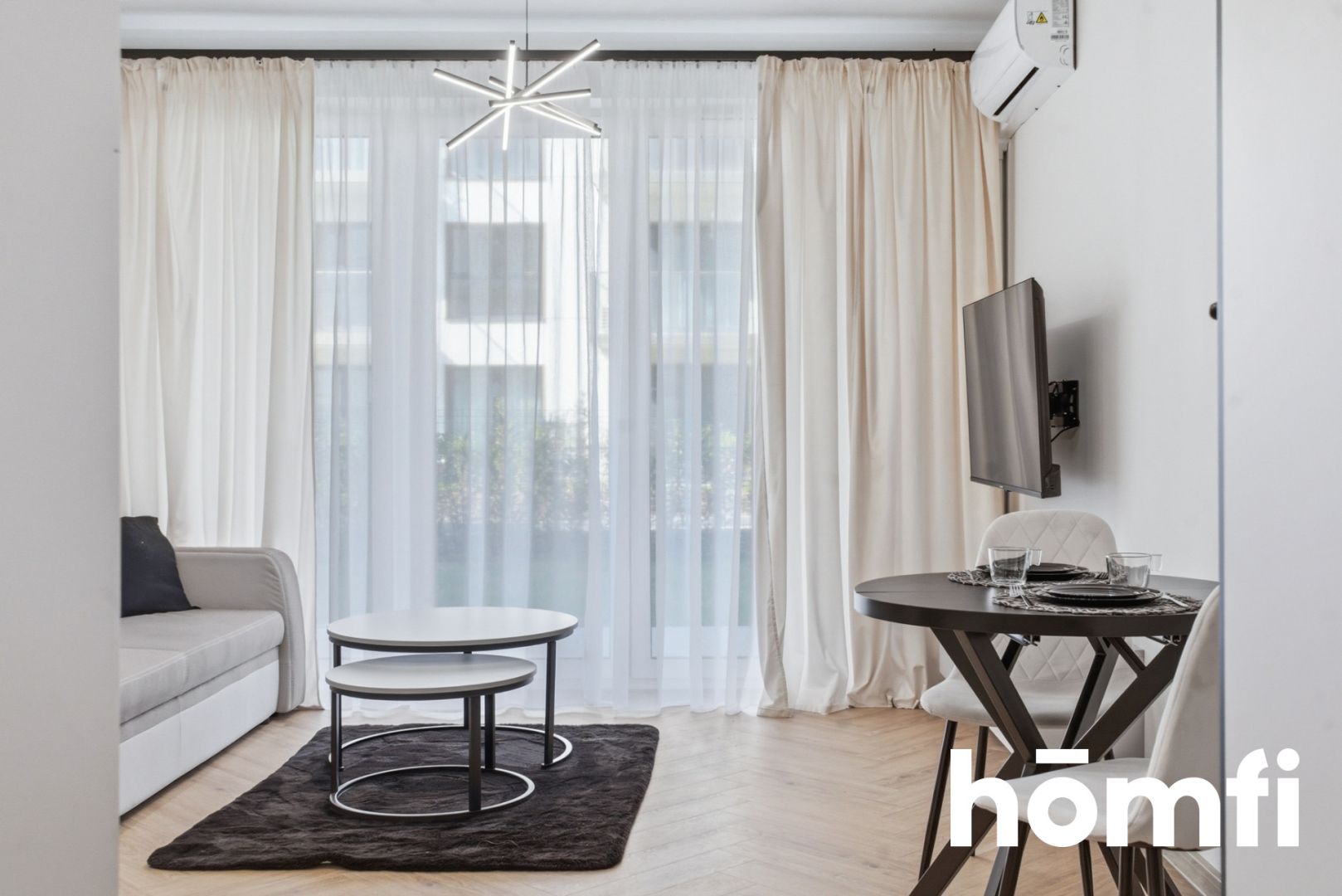 Nowoczesne 26m² z ogródkiem i klimatyzacją - Mieszkanie - Wynajem - Katowice, os. Paderewskiego