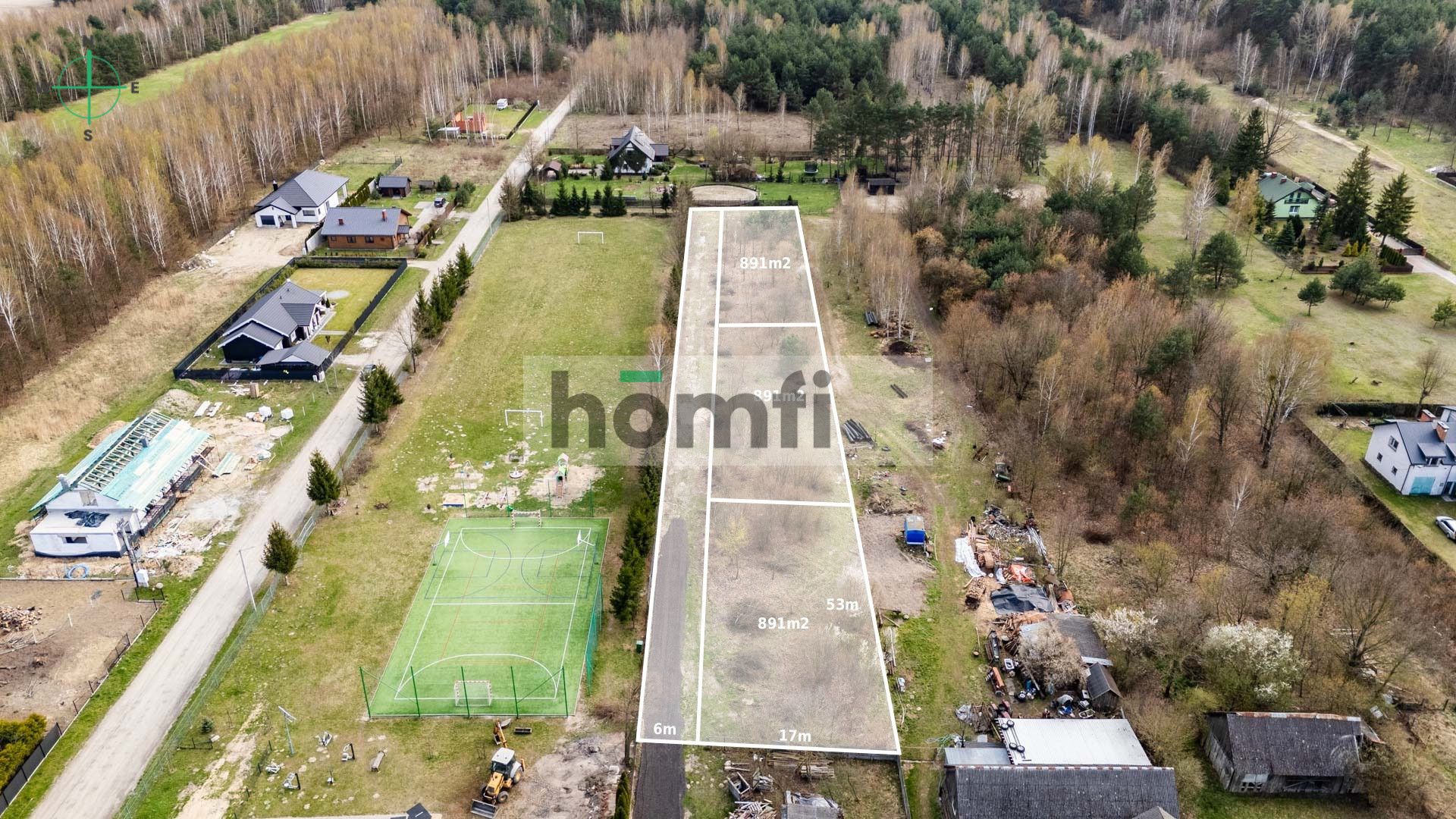 Beautiful plots with potential Lesiów, Jastrzębia - Plot - Sale - Radomski, Jastrzębia / Lesiów