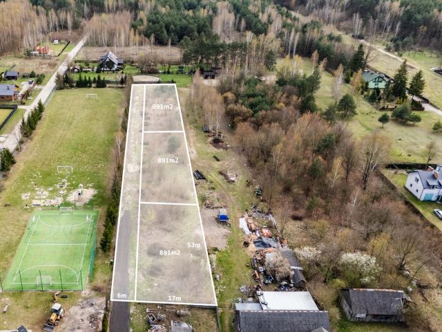 Beautiful plots with potential Lesiów, Jastrzębia - Ділянка - Продаж - Radomski, Jastrzębia / Lesiów