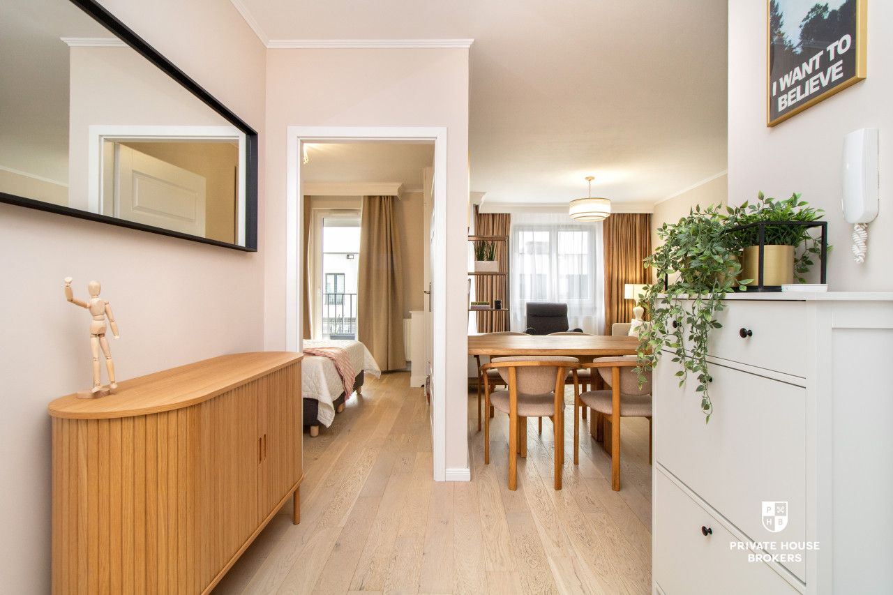 7th floor | balcony | courtyard view | Zabłocie - Apartment - Rent - Kraków, Podgórze