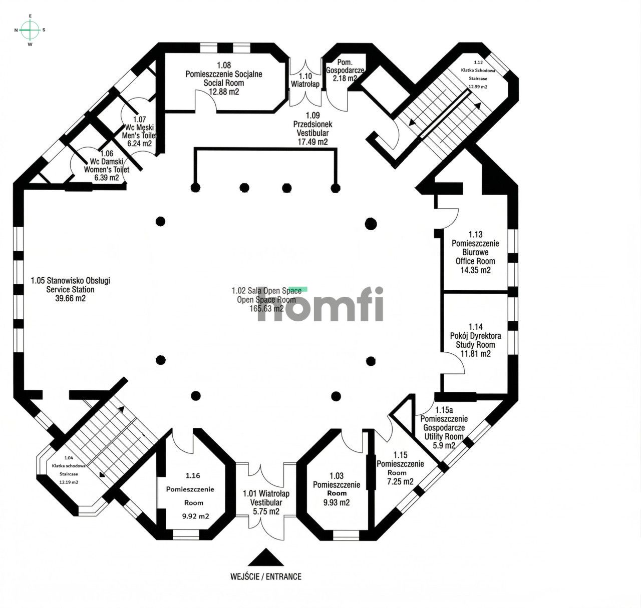 COMMERCIAL AND SERVICE FACILITY 970 M2 SIEMIANOWICE - Commercial premises - Sale - Siemianowice Śląskie, Michałkowice