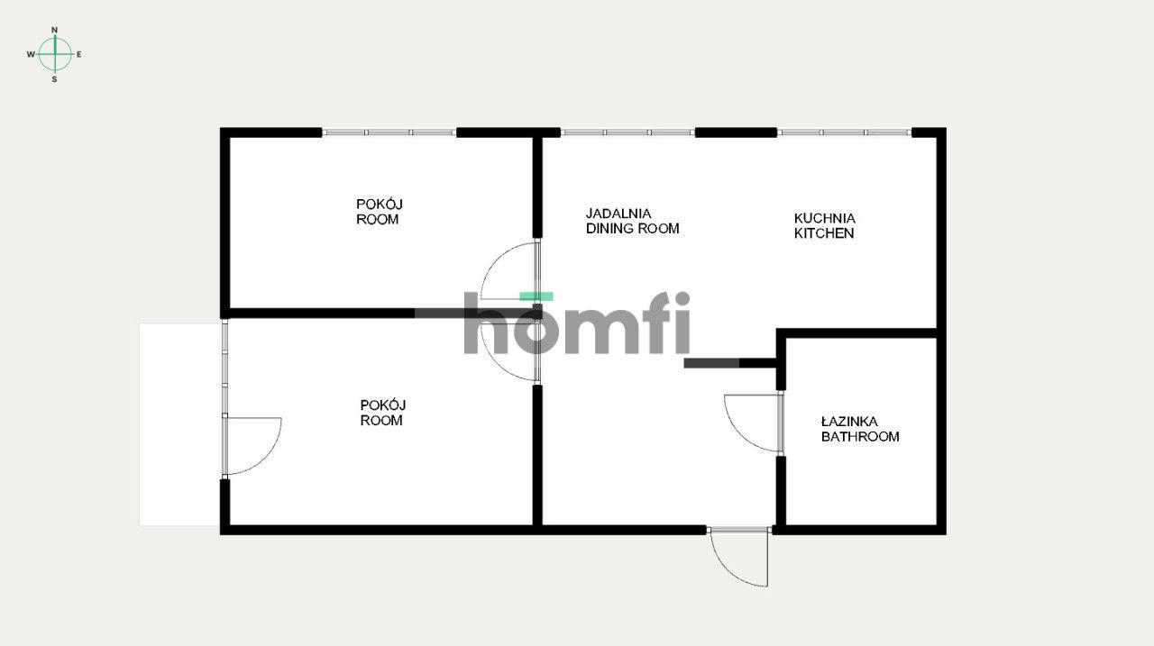 46 m² ready to move in - Apartment - Sale - Radom, Os. XV-lecia