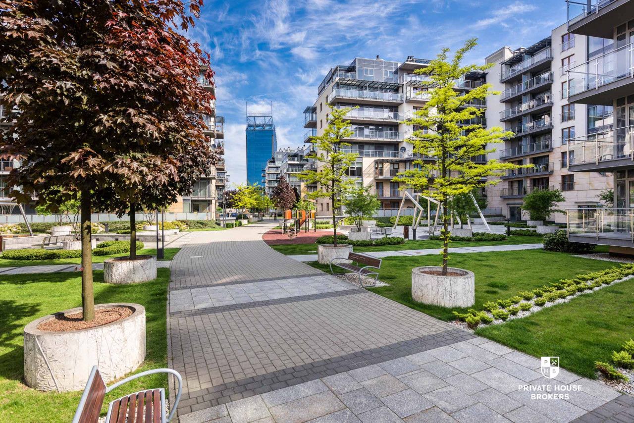 2-pok apartament Grzegórzki- Wiślane Tarasy- 5 piętro - Mieszkanie - Wynajem - Kraków, Śródmieście / Grzegórzki