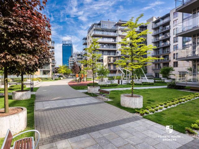 2-pok apartament Grzegórzki- Wiślane Tarasy- 5 piętro - Mieszkanie - Wynajem - Kraków, Śródmieście / Grzegórzki