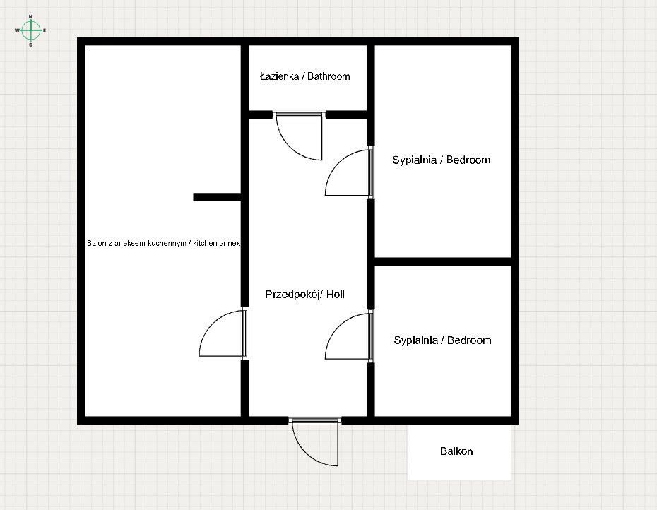 3 rooms Ligota Katowice for sale - Apartment - Sale - Katowice, Ligota