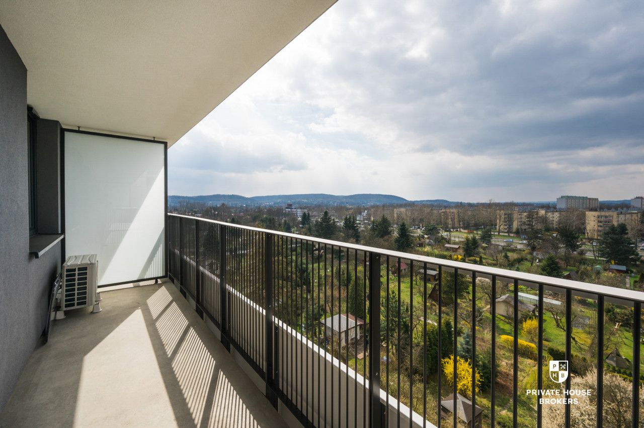 Przestronne, dwupokojowe, klimatyzowane mieszkanie z widokiem na Wolę Justowską | Stańczyka| inwestycja z 2023 r.| Bronowice - Mieszkanie - Wynajem - Kraków, Krowodrza / Bronowice