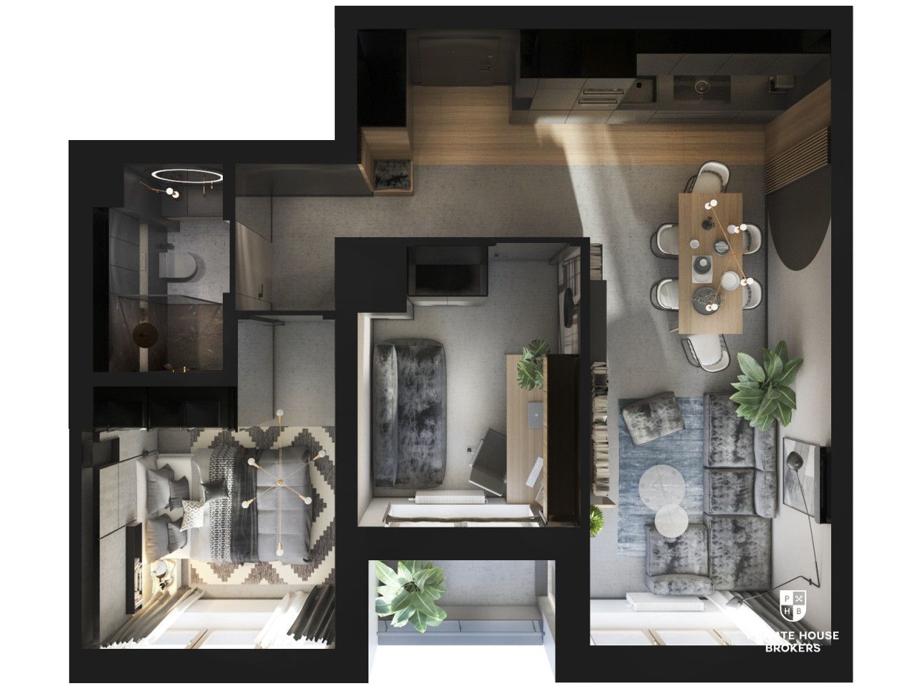 3-pokojowe mieszkanie w inwestycji Centralna Vita - Mieszkanie - Sprzedaż - Kraków, Nowa Huta / Czyżyny