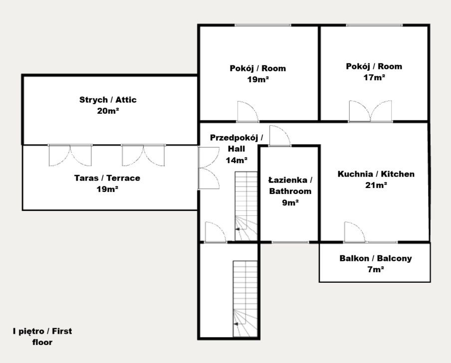 250m² House in Gdańsk Niedźwiednik – Family / Business - House - Rent - Gdańsk, Niedźwiednik