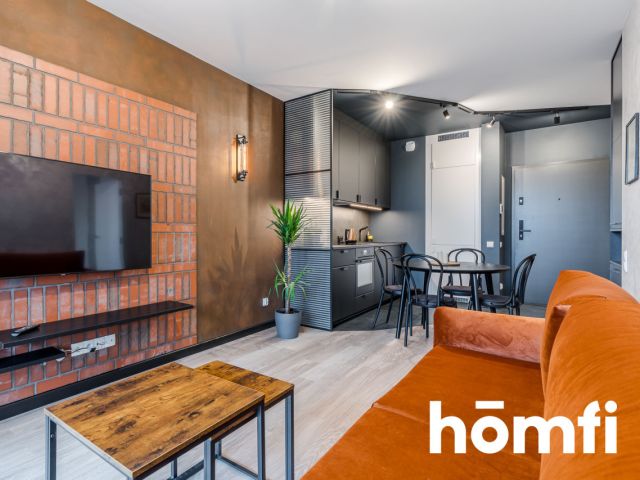 Stylish apartment, 2 rooms by the Motława River, parking - Apartment - Rent - Gdańsk, Śródmieście