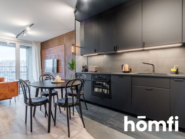 Stylish apartment, 2 rooms by the Motława River, parking - Apartment - Rent - Gdańsk, Śródmieście