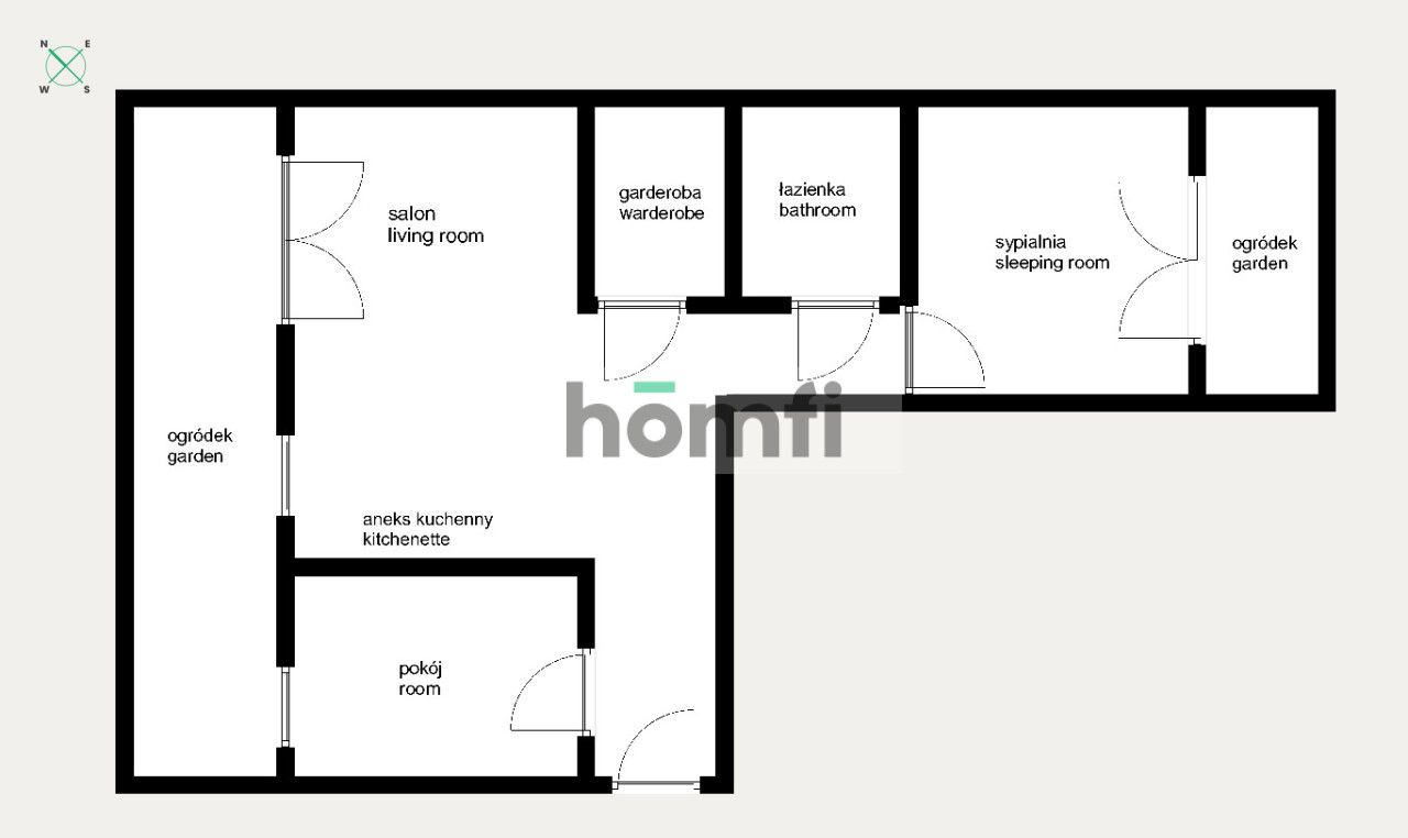 Move-in ready! Modern 3-room apartment with garden - Квартира - Продаж - Kraków, Podgórze / Bieżanów-Prokocim